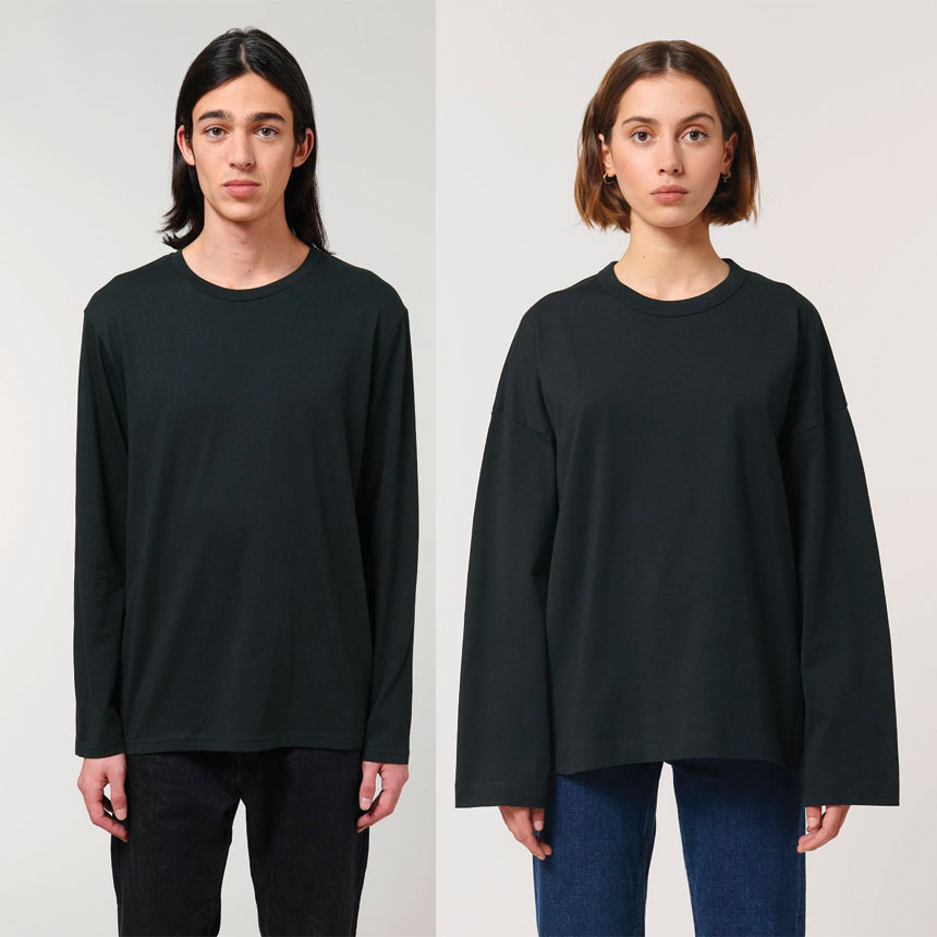 STTU790-TRIBER-THE UNISEX OVERSIZED LONG SLEEVE T-SHIRT
